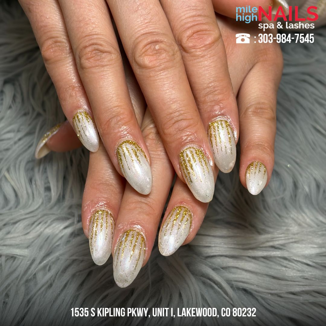 Mile High Nails Spa & Lashes nail work in Lakewood, Colorado